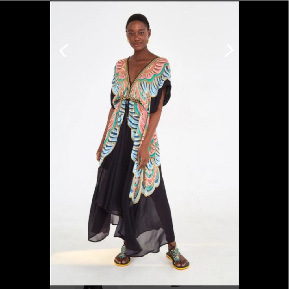 FARM Rio Chiara Maxi Dress Size M euc
